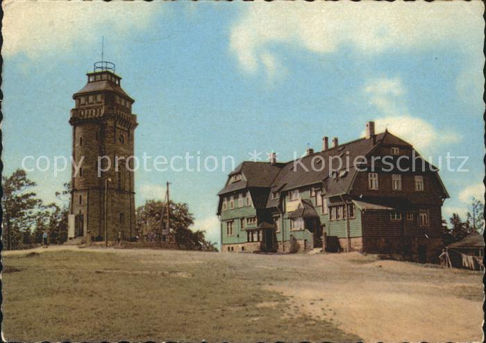 Auersberg Wildenthal Wismut Berghotel Aussichtsturm