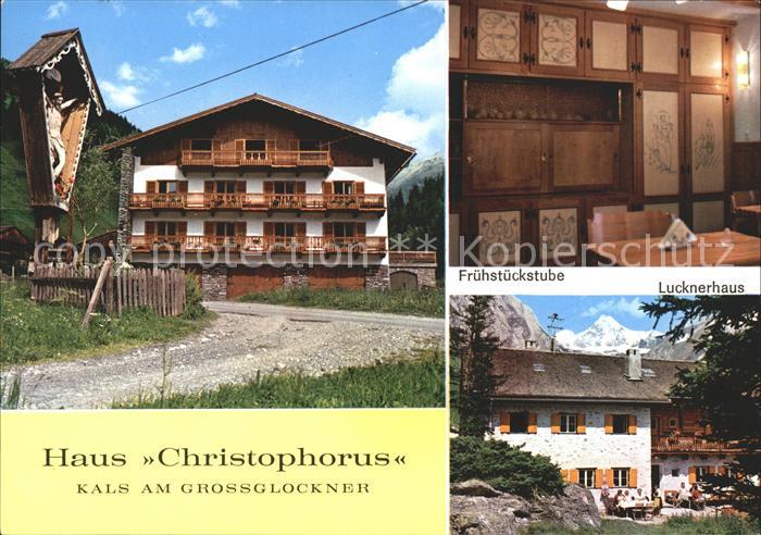 Kals Grossglockner Haus Christophorus Fruestueckstube Lucknerhaus