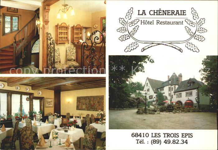 Trois Epis Haut Rhin Elsass La Cheneraie Hotel Restaurant