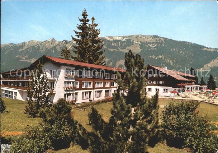 Sonthofen Oberallgaeu Kur- Sporthotel Allgaeuer Berghof