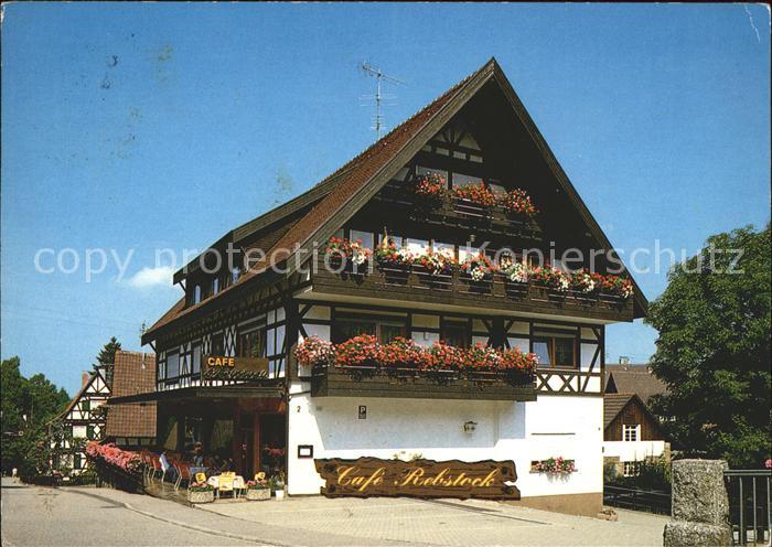 Sasbachwalden Cafe Konditorei Rebstock