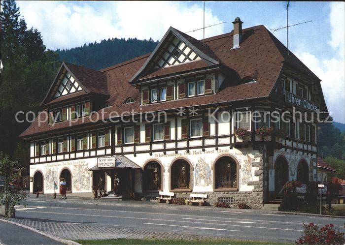Triberg Schwarzwald Gold Schwarzwalduhren Black Forest Clocks