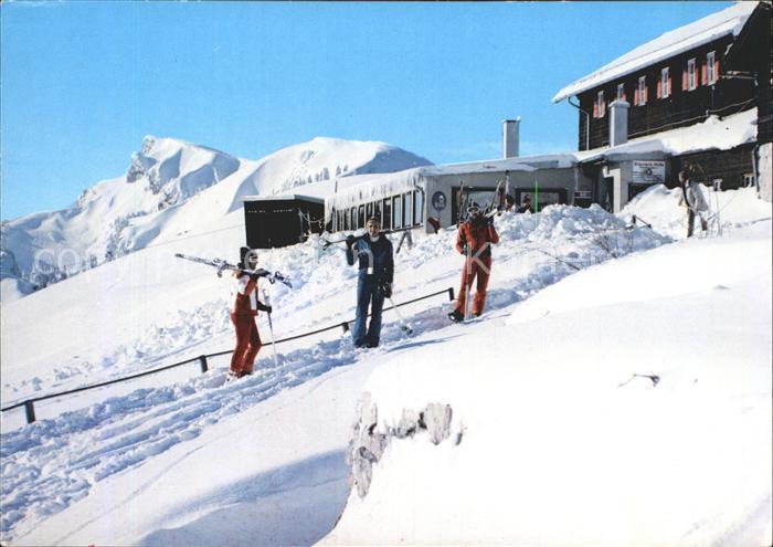 Lenggries Gedaechtnishuette ASC Muenchen Skifahrer