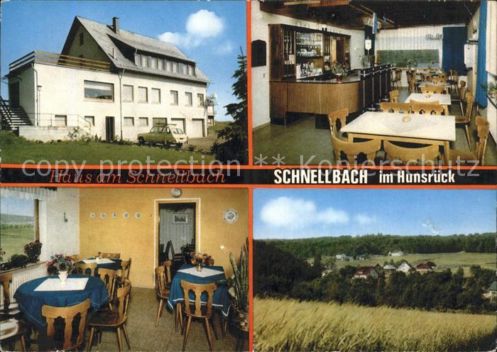 Schnellbach Kastellaun Pension Gasthaus Haus am Schnellbach