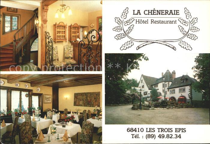 Trois Epis Haut Rhin Elsass La Cheneraie Hotel Restaurant