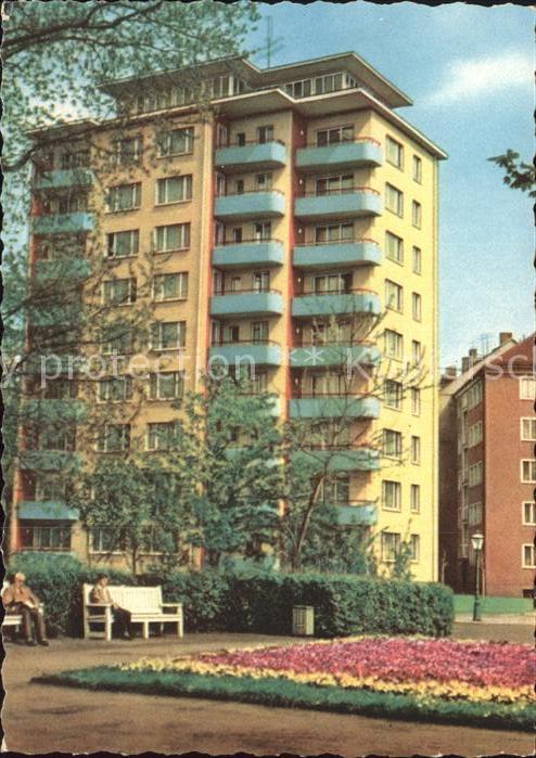 Karl-Marx-Stadt CHEMNITZ Hochhaus Schlossteich