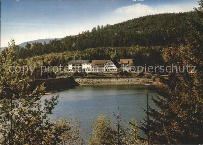 Schwarzenbachtalsperre Schwarzenbachhotel Hallenschwimmbad