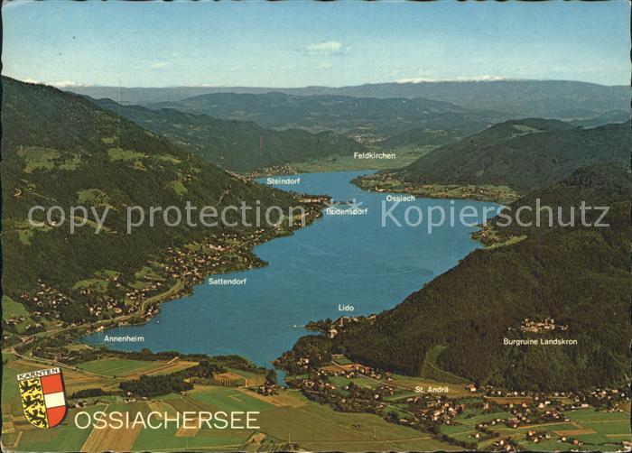 Ossiachersee Burgruine Landskron Annenheim Sattendorf Lido