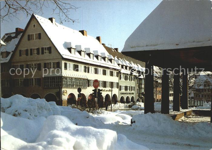 FREUDENSTADT BW Marktplatz Geschenkhaus Stock zur Linde