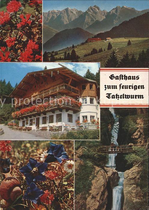 Oberaudorf Gasthof zum feurigen Tatzelwurm Wasserfall