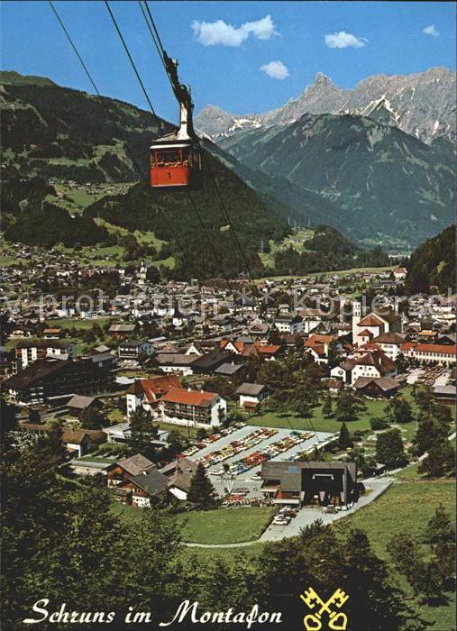 Schruns Vorarlberg Zimba Luftseilbahn