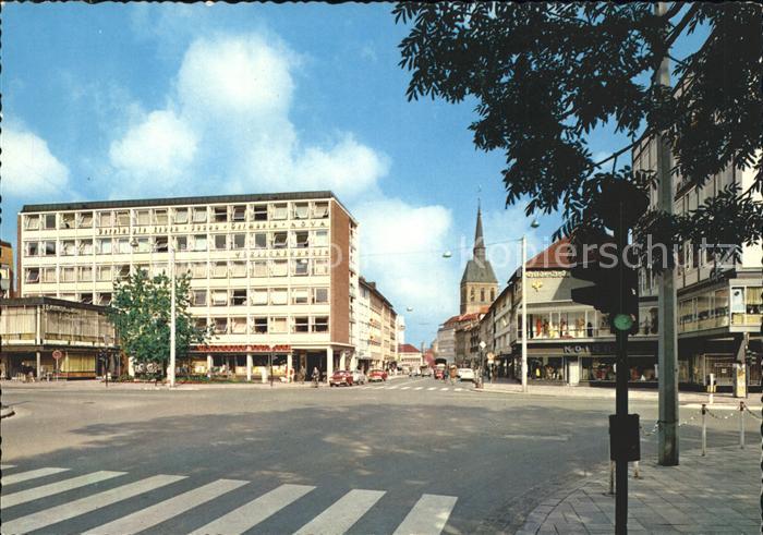 HILDESHEIM  CITY Hildenburgplatz Schuhstrasse