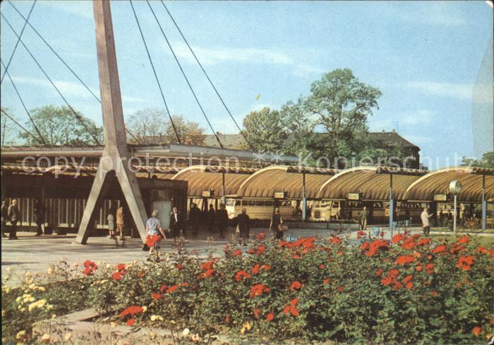 Karl-Marx-Stadt CHEMNITZ Omnibusbahnhof