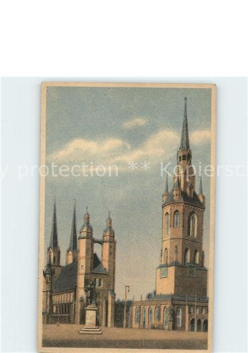 Halle Saale Marktplatz