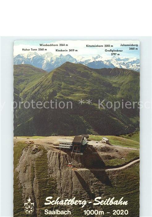 Saalbach-Hinterglemm Schattberg Seilbahn Wiesbachhorn Kitzsteinhorn Grossglockne