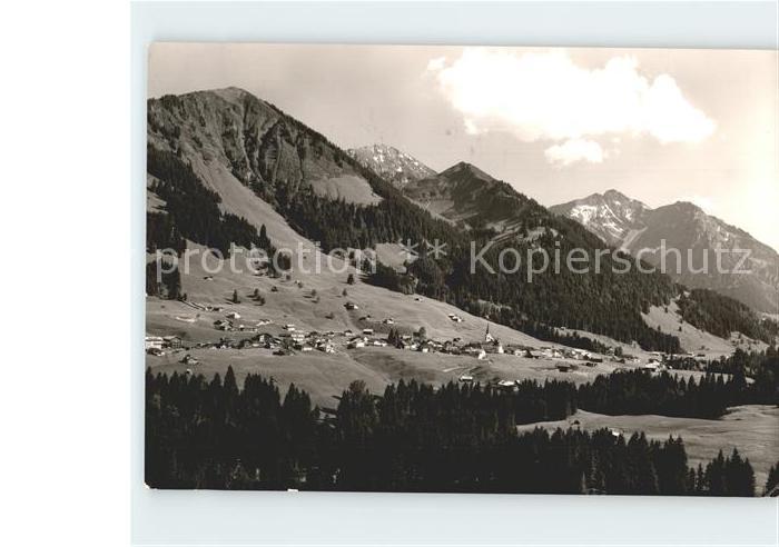 Riezlern Kleinwalsertal Vorarlberg Hammerspitze Kuehgehrenspitze Elfer