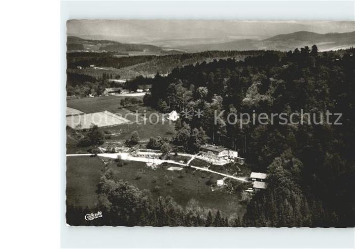 Greising Fliegeraufnahme Gaststaette Skihuette Rusel