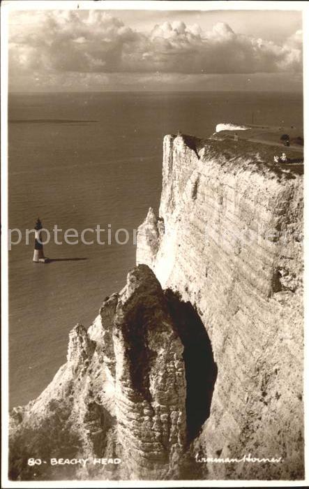 Eastbourne Sussex Beach Head Steilkueste