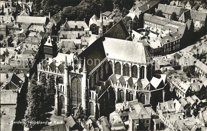 Leiden Fliegeraufnahme Hooglnadse Kerk