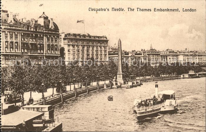 London Borough of Wandsworth Cleoptatras Needle Thames