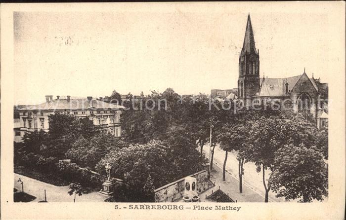 Sarrebourg Place Mathey