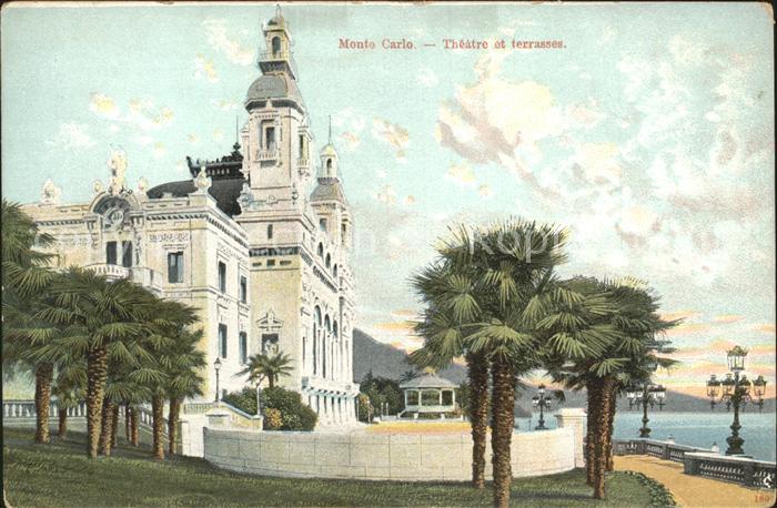Monte-Carlo Theatre et terrasses
