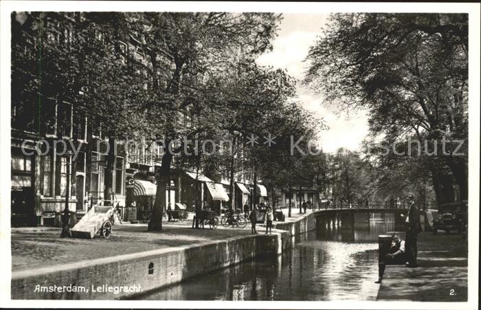 Amsterdam Niederlande Leliergracht