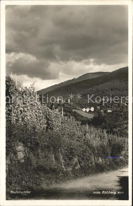 BADENWEILER BW Vom Rebberg aus gesehen