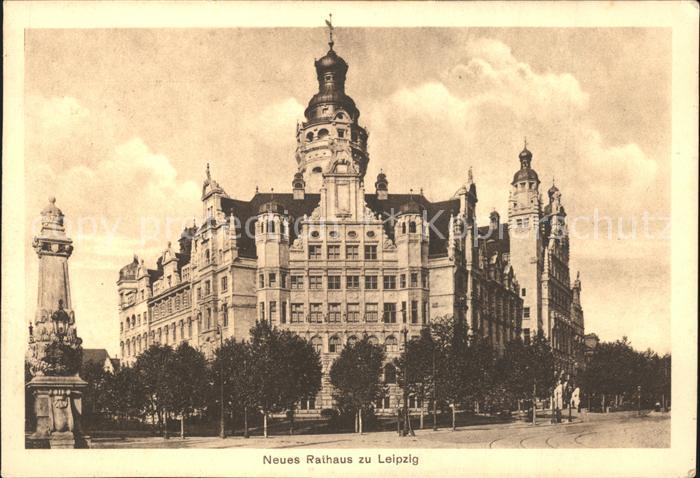 LEIPZIG Sachsen Neues Rathaus