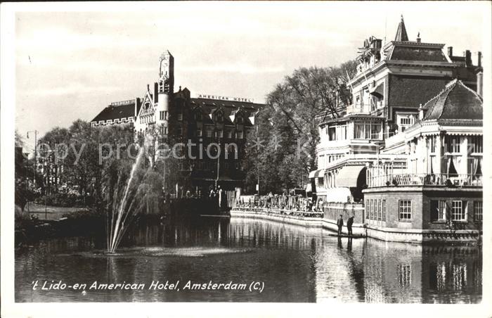 Amsterdam Niederlande Lido en American Hotel