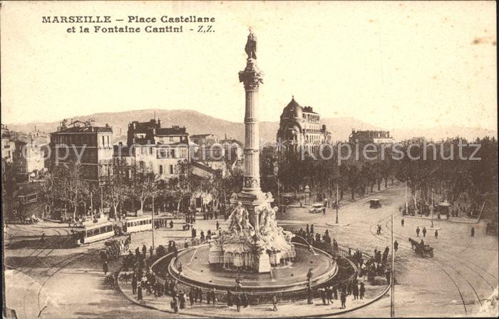 Marseille Bouches-du-Rhone Place Castellane
