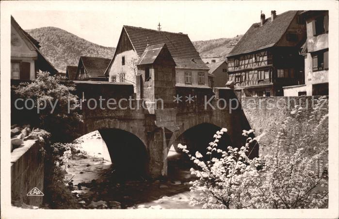 Kaysersberg Haut Rhin Pont Fortifie
