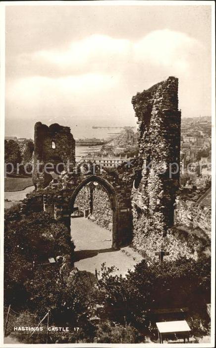 Hastings East Sussex Castle Ruine