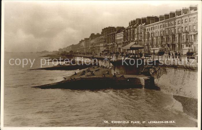 St Leonards on Sea Plage Promenade