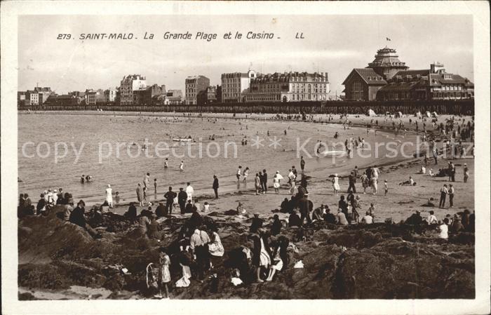 Saint-Malo 35 Grande Plage et Casino