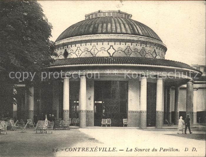 Contrexeville Vosges La Source du Pavillon