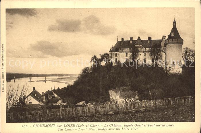 Chaumont-sur-Loire Chateau et Pont