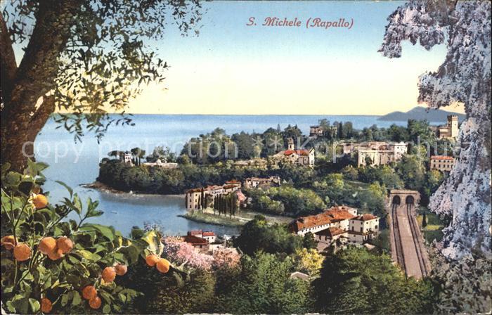 Rapallo S. Michele Kuenstlerkarte