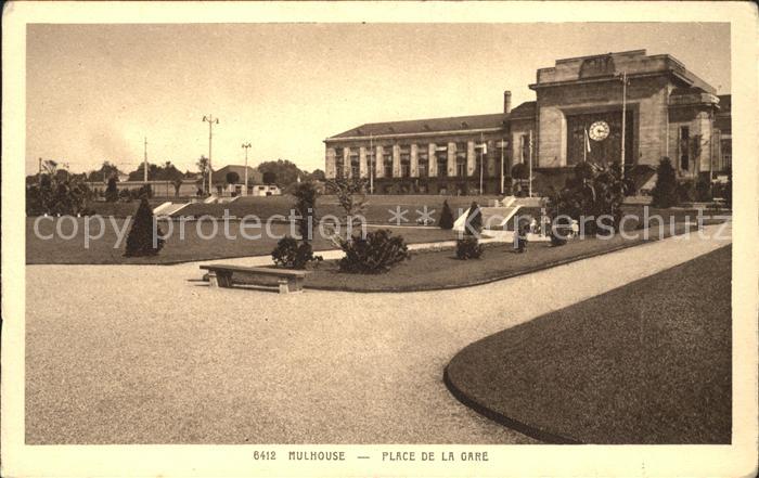 Mulhouse Muehlhausen Place de la Gare