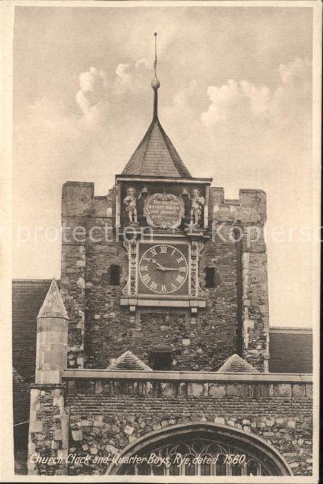 Rye East Sussex Church Clock Quarter Boys