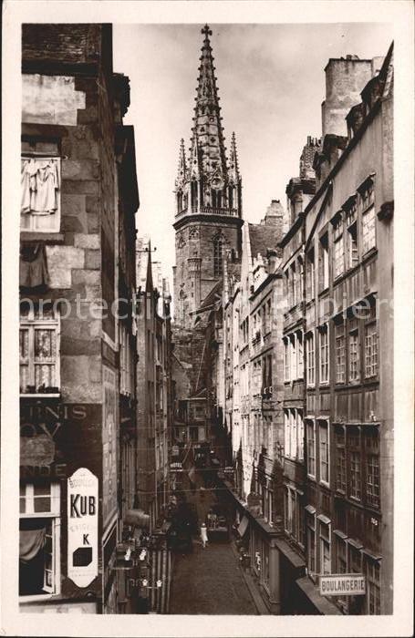 Saint-Malo 35 Grand Rue et Cathedrale