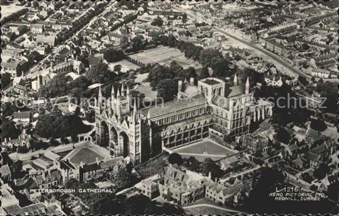 Peterborough Fliegeraufnahme Cathedral