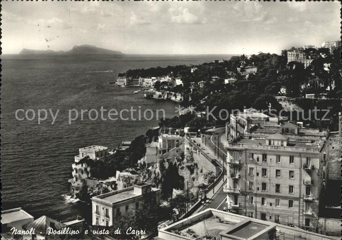 Napoli Neapel Posillipo und Capri