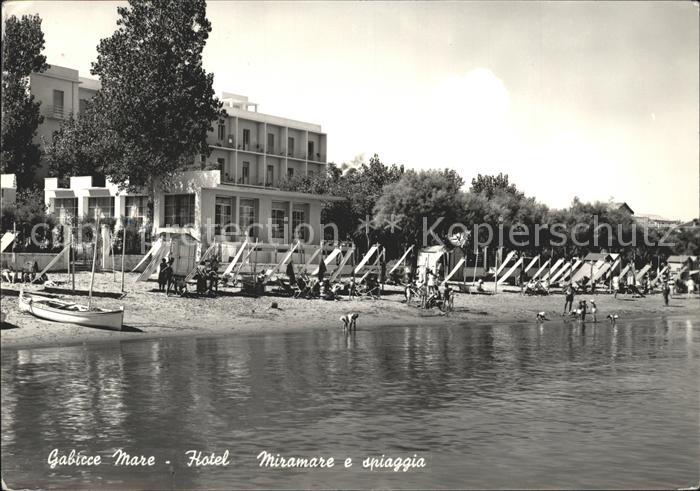 Gabicce Mare Hotel Miramare Strand