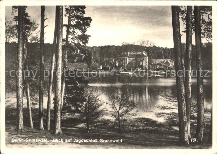 Grunewald Berlin Jagdschloss Grunewald