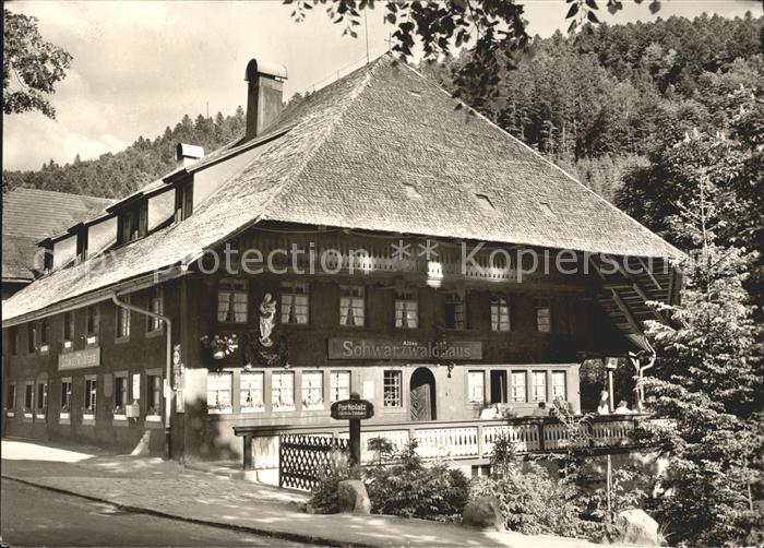 Todtmoos Schwarzwald BW Hotel Altes Schwarzwaldhaus