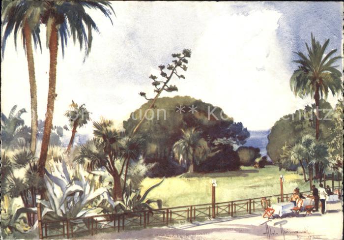 Nervi La Marinella Kuenstlerkarte