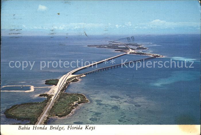 Florida Keys Bahia Honda Bridge Fliegeraufnahme