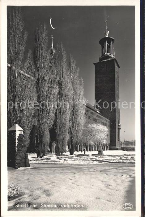 Stockholm Stadshustradgarden