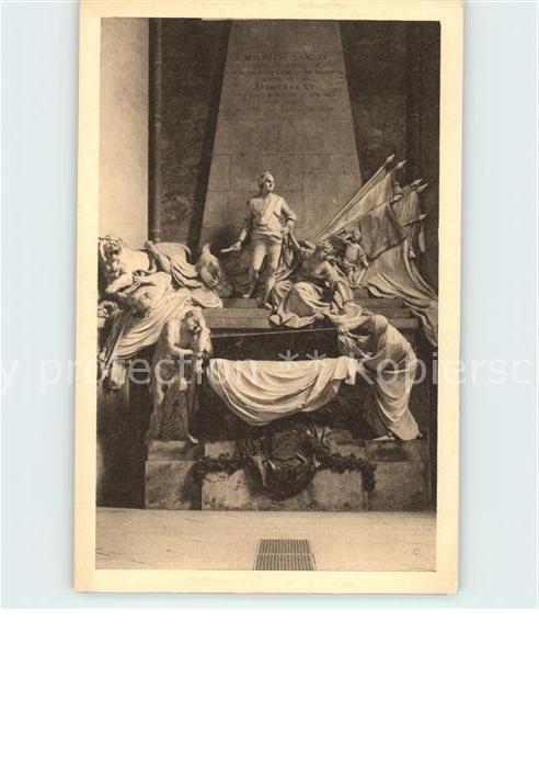 Strasbourg Alsace Sankt Thomaskirche Mausoleum des Marschall Moritz von Sachsen